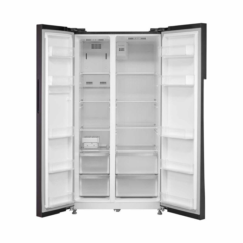 MIDEA Side By Side Fridge (548l ) -black Jazz MDRS710FIE28SG-image 3