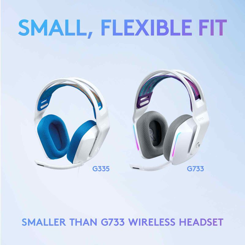 LOGITECH G335 Stereo Gaming Headset White 981-001019-image 11