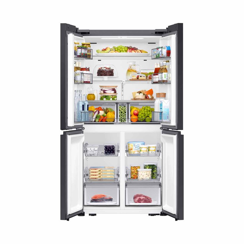 SAMSUNG Bespoke 4 Door Fridge -white (634l) (fixed Panel) RM70F63R3WSS-image 7