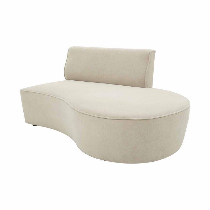 MUZE Left Chaise (fab) Taupe NIKKI-image 10
