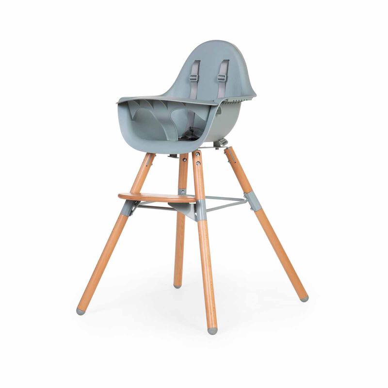 CHILDHOME High Chair - Natural Mint (online) EVOLU 2-image 1