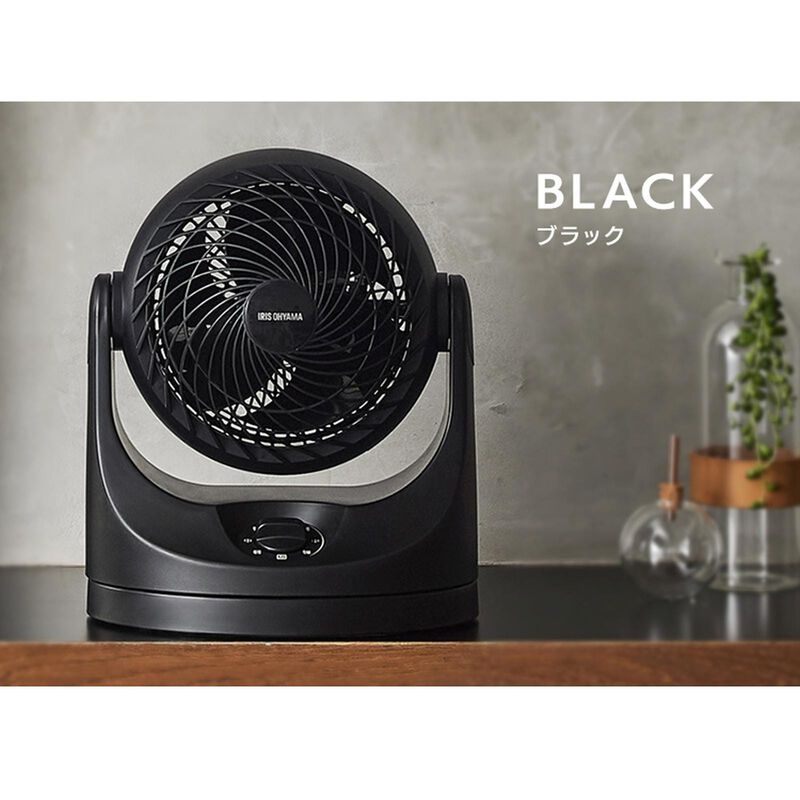 IRIS OHYAM 6 In Circulator Table Fan (black) PCF-MKM15-image 4
