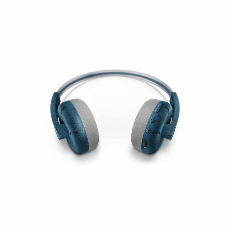 PHILIPS Wireless On-ear Retro Design Headphones - Teal TAH2000TL/97-image 3