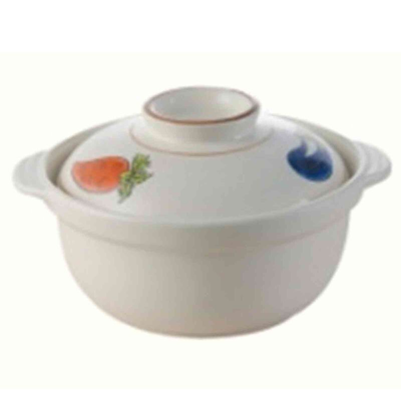 AELB Japanese Deep Casserole With Lid - 14.7 X H8cm 1166AL-RS004-5.5BC-image null
