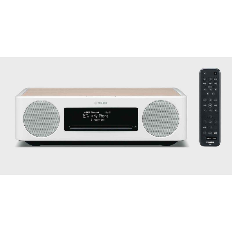 YAMAHA Desktop Audio System - Birch With Qi Wireless Charging TSX-B237 BIR-image 1