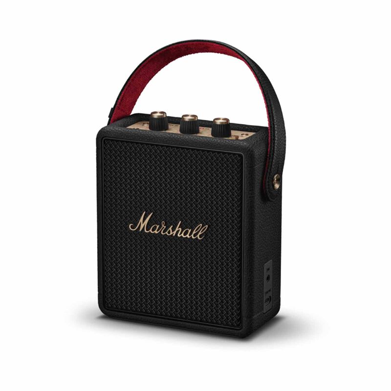 MARSHALL Portable Bluetooth Speaker STOCKWELL III (BLACK & BRASS)-image 4
