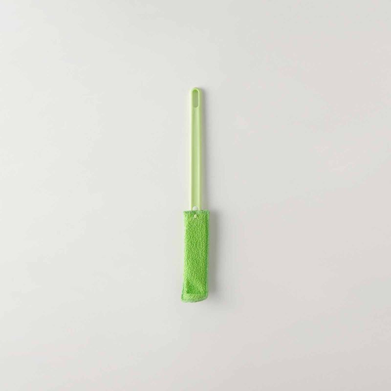 MARNA Bottle Sponge W/13.9" Handle (46x353x40mm) - Green K476-G-image 1