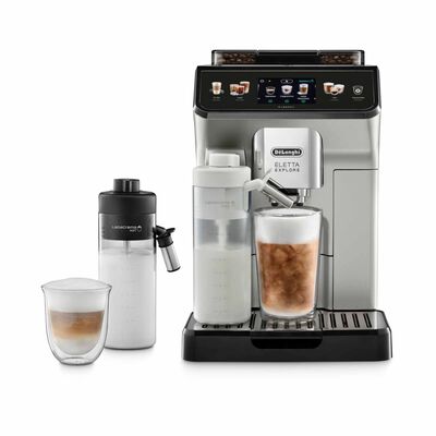 DELONGHI Eletta Explore Automatic Coffee Makers - Silver ECAM450.65.S