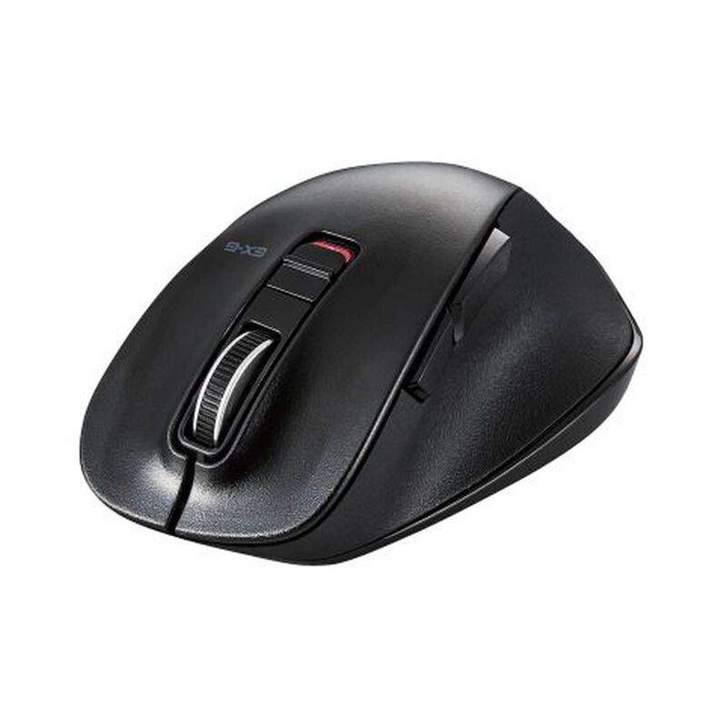 ELECOM Bluetooth Silent Mouse Black M-XGM15BBSBK-image 1