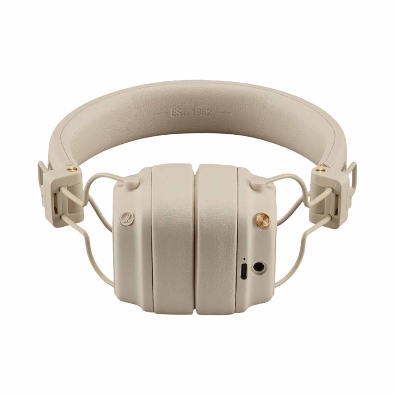 Shop MARSHALL Wireless Headphone MAJOR V (CREAM) in Singapore
