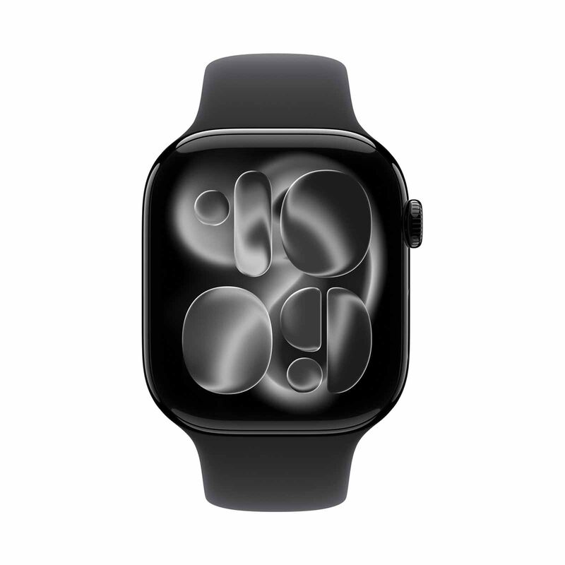 APPLE Watch Series 11 Gps + Cellular 46mm Jet Black Aluminium Case With Black Sport Band - S/m MFC24X/A-image 6