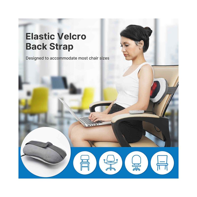 RENPHO Remote Control Pillow - Black NM068-BK-image 30