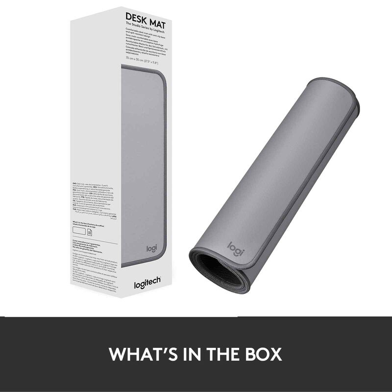 LOGITECH Desk Mat Studio Series - Mid Grey 956-000046-image 8