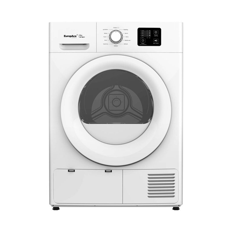 EUROPACE Heat Pump Dryer (8kg) EDY 8801Y WHITE-image 2