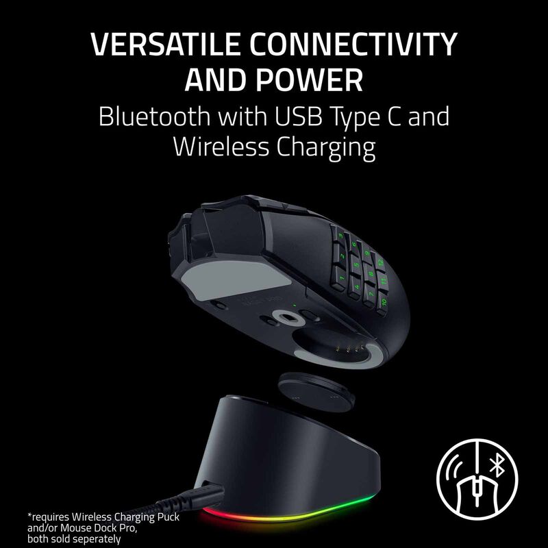 RAZER Naga V3 Pro - Wireless Mmo Gaming Mouse - Ap Packaging RZ01-05660100-R3A1-image 10