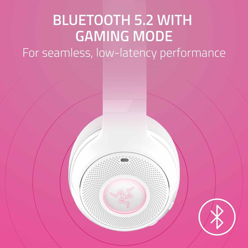 RAZER Kraken Kitty V2 Bt - Wireless Bluetooth Rgb Headset With Kitty Ears - White Edition - Frml Packaging RZ04-04860600-R3M1-image 10