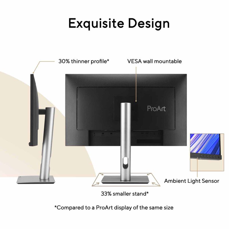 ASUS 27in Proart Qhd 144hz Monitor PA278CGRV-image 9