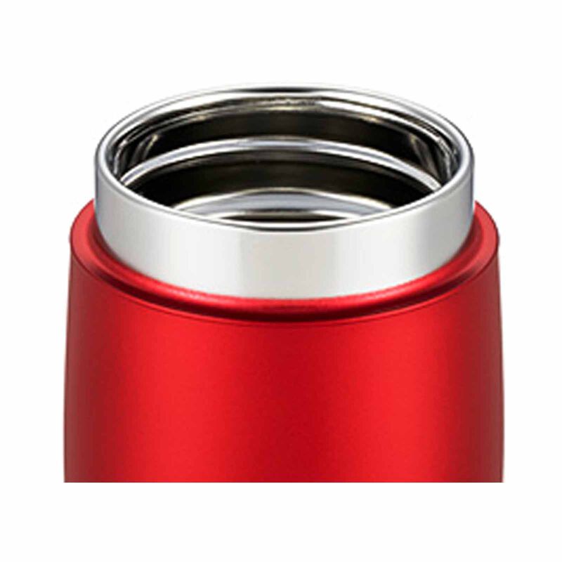 TIGER 0.24lt Stainless Steel Screw Lid Bottle (matte Red) MJA-B024 (RM)-image 2