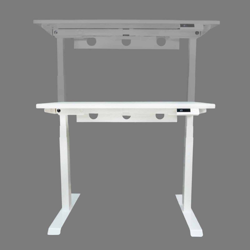 TABLEHOLIC Electric Height Adjustable Table (white) - 120x60cm E-DESK-image 6