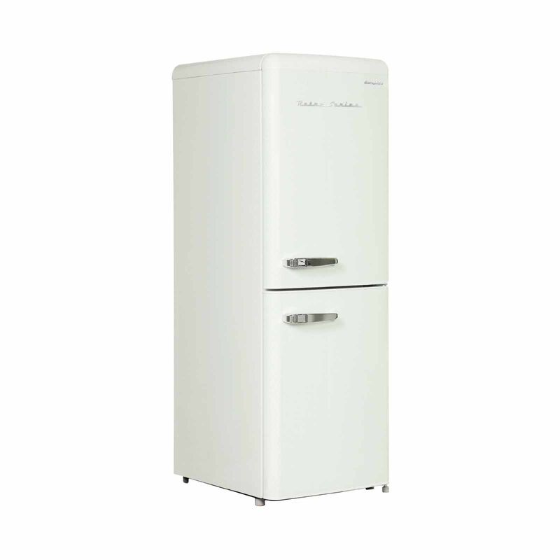 EUROPACE 2 Door Bottom Mount Fridge (170l) Ivory White ER7178A-image 2