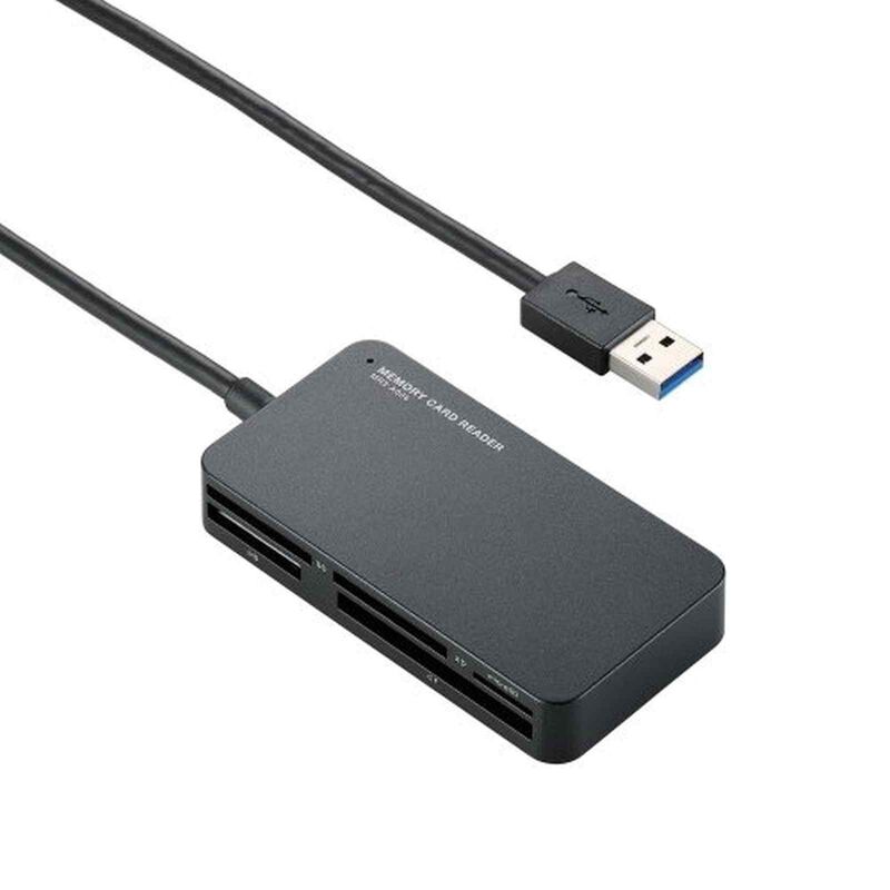 ELECOM Usb3.0 Memory Reader Black MR3-A006BK-image 1