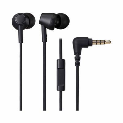 AUDIO TECH Inner Earphone With Mic (black) ATH-CK350XIS BK