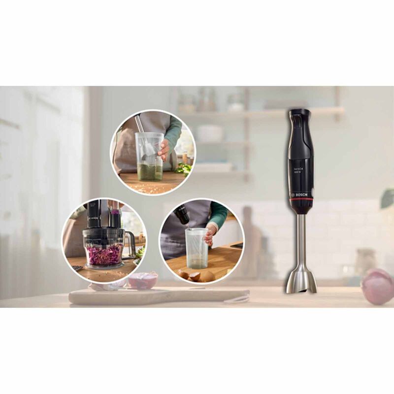 BOSCH Ergomaster Hand Blender (1000w) - Black/anthracite MSM4B670GB-image 4