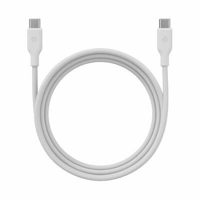 BAZIC Gocharge Weave C-c Cable 480mbps, 60w 1.5m - White CBL-GCWE-WHT150
