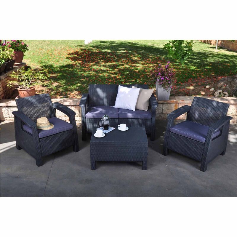 KETER Corfu Set Grey Colour (exclude Installation) D-KT-52-3505-image 3