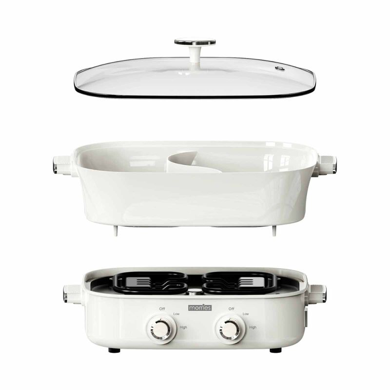 MORRIES Yuan Yang Hot Pot (6.5l) MS-8865YYHP-image 3