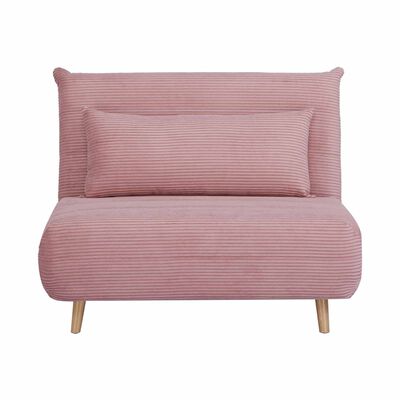 Single Sofa Bed Pink KIENNA