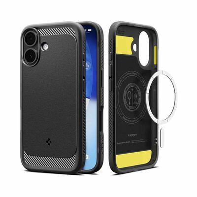 SPIGEN Iphone 17 Rugged Armor Magfit Matte Black ACS10367
