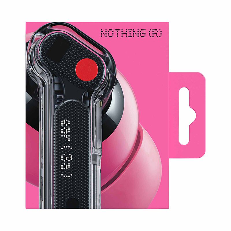 NOTHING Ear (3a) True Wireless Earbuds - Pink NOTHING B190-PK-image 6