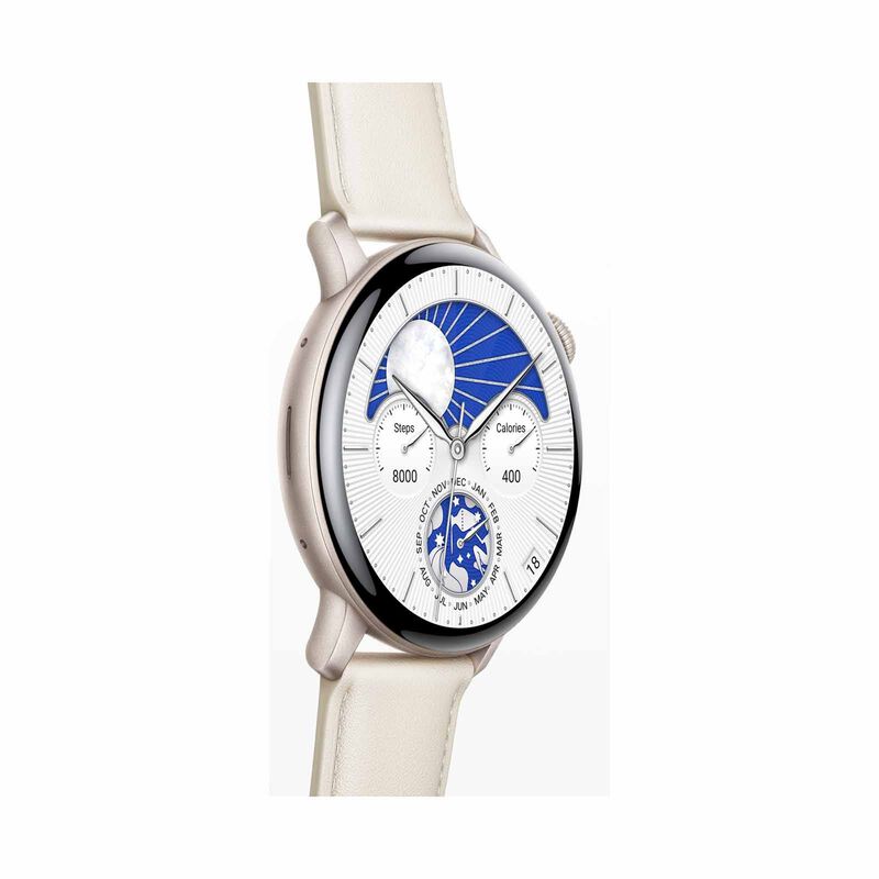 VIVO Smart Watch - White WATCH 3 - LEATHER-image 4
