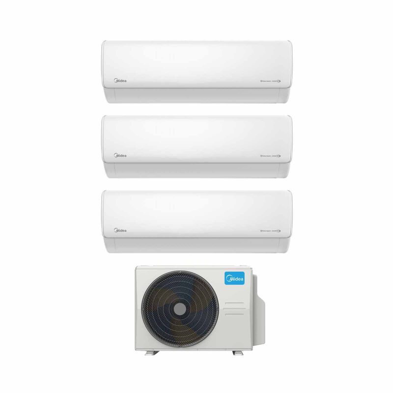 MIDEA Midea Mce 28k Condenser System 3 (9000btu X 3) MCE-3M28E + MCEID-09PRO X 3-image 1