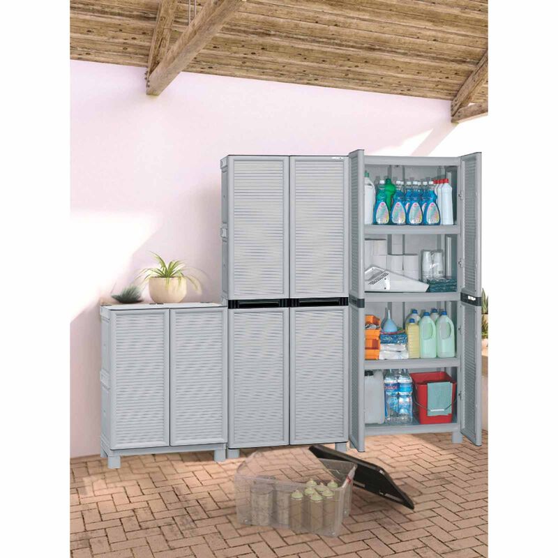 ARTPLAST Linea Concert Tall Wide Utility Cabinet 70x39x172cm CONCERT-image 1