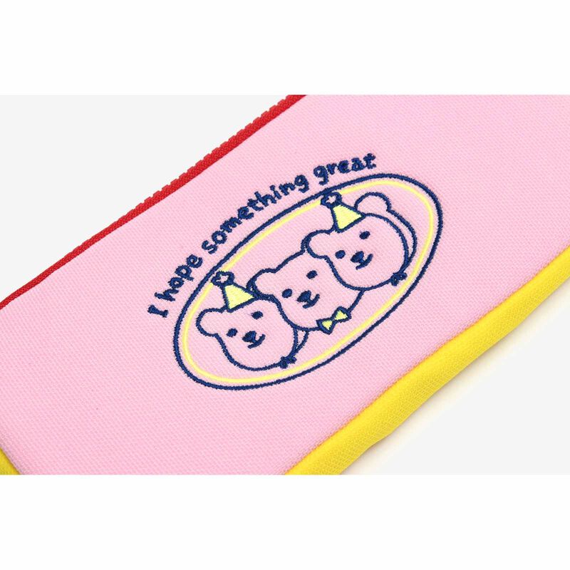 DAILYLIKE Jellybear Pencil Pouch Pink-image 10