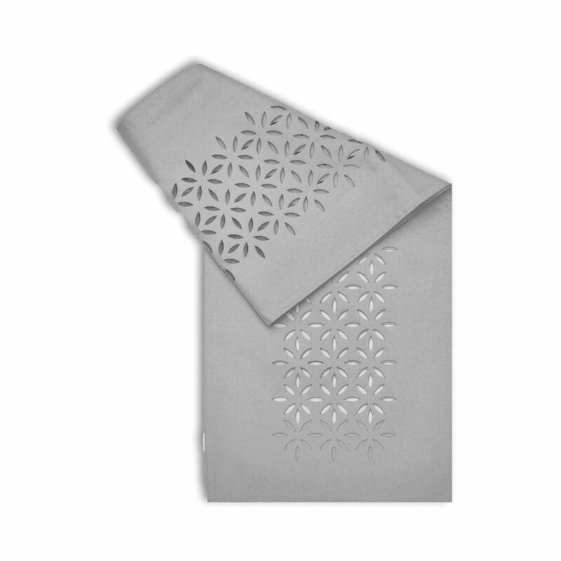 RAPEE Morocco Tablerunner Grey (online) MOROCTRGRY-image 2