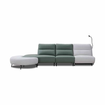 MUZE Modular 4pcs Lt Wht/grn (fab/hl) Cat A AURORA