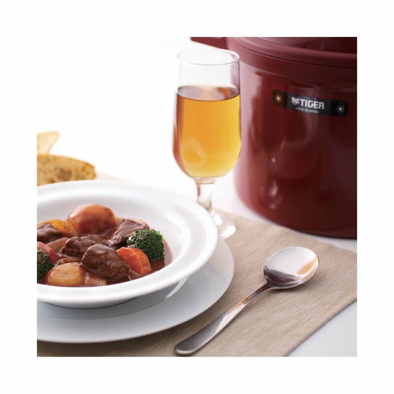 TIGER 4.5lt Thermal Magic Cooker (blanc Rouge) NFH-G450 (RJ)-image 5
