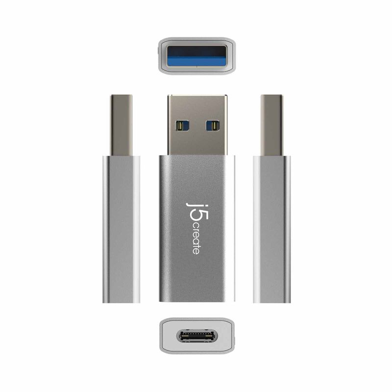 J5CREATE 10gbps Usb Type-a To Usb-c Adapter JUCX45-image 3