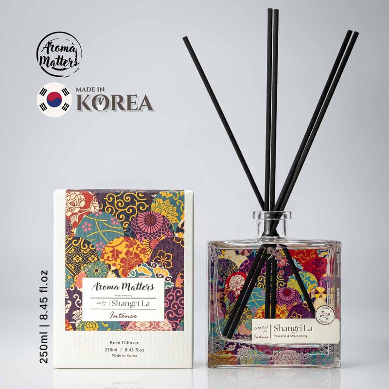 AROMA MATT Shangri La Intense Reed Diffuser 8.45 Fl.oz (250ml) BOTTLE250-SHANGRI LA INTENSE-image 2