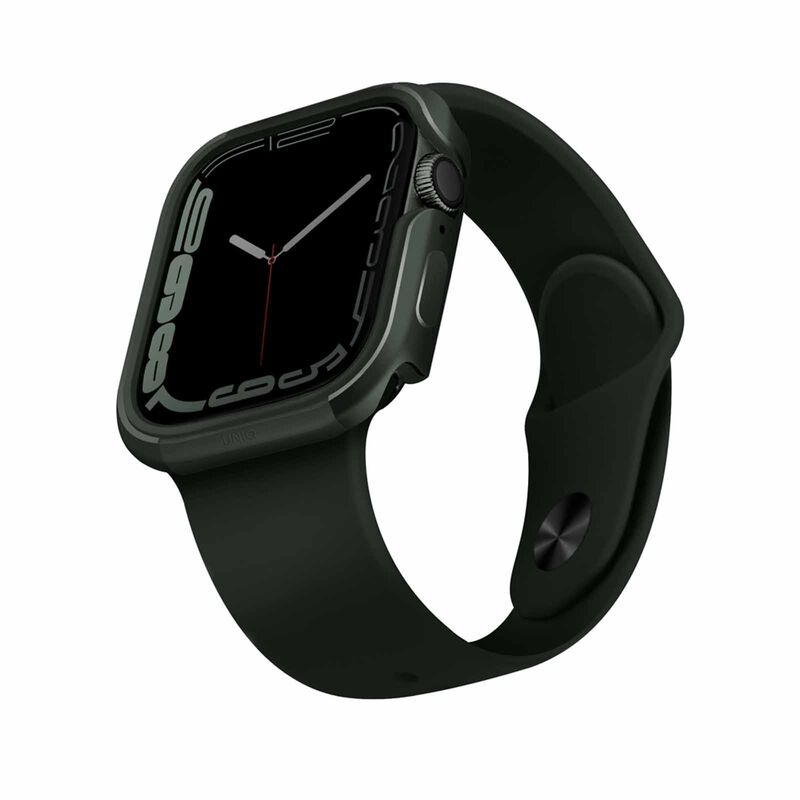 UNIQ Valencia Apple Watch Case 45/44mm - Hunter (green) UNIQ-45MM-VALGRN-image 3