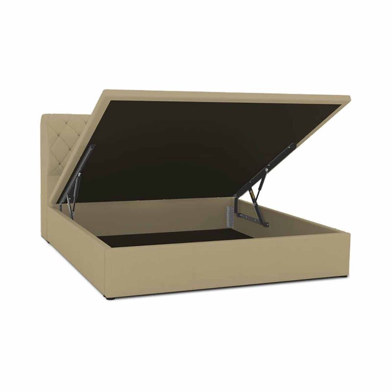 MAXCOIL King Size Bedframe ALEXIS STORAGE + SELECTED HB-image 3
