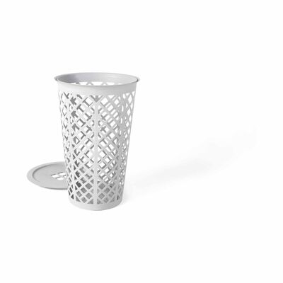 PHOENIX Button Laundry Basket 46l 39 X 60h Fog P-PX-30-4612