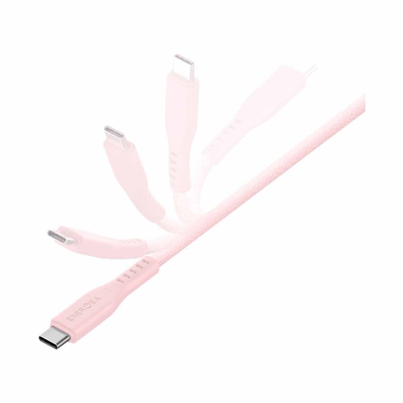 ENERGEA Flow C-c Cable 480mbps, 240w With Mct 1.5m -pink CBL-FLCC-PNK150M-image 3