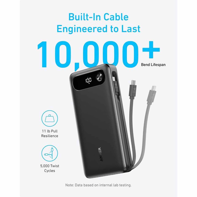 ANKER Powerbank 20k Pd 87w C Cable Black A1383H11-image 6