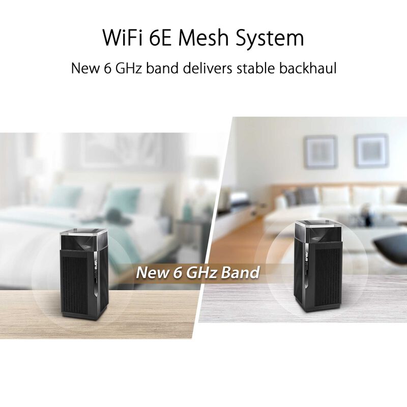 ASUS Zenwifi Pro Et12 Wifi 6e Ax11000 Tri-band Mesh ET12(2-PK)-image 5
