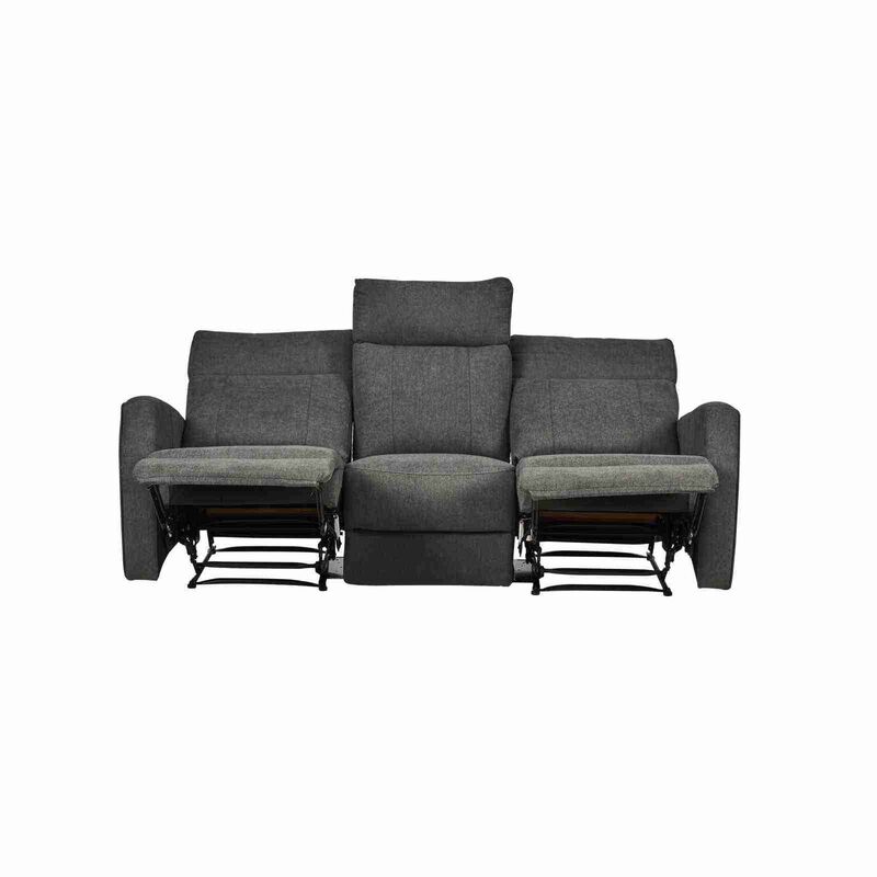MIZU DESIG 3rr Seater Recliner (fab) Mto Fabric Sofa ELLA-image 41