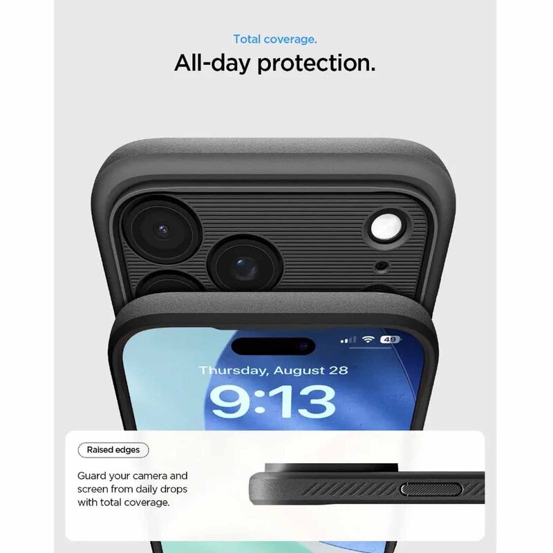 SPIGEN Iphone 17 Pro Max Rugged Armor Magfit Gray ACS10264-image 4